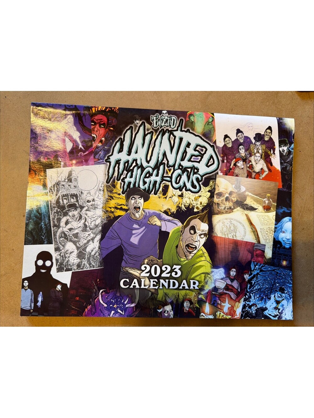 Twiztid Haunted High-ons Comic 2023 Calendar MNE Magik Ninja Entertainment